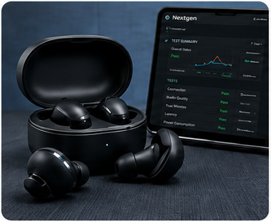 Automated Testing of Bluetooth Earbuds